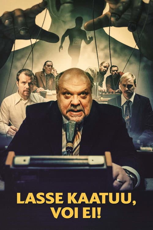 Постер: Lasse kaatuu, voi ei!