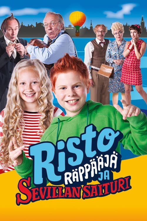 Постер: Risto Räppääjä ja Sevillan saituri