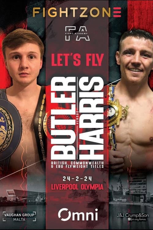 Постер: Connor Butler vs. Jay Harris