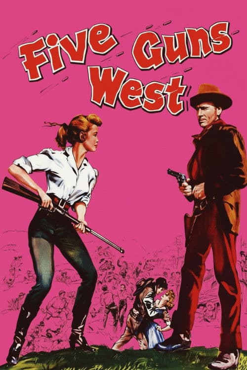 Постер: Five Guns West