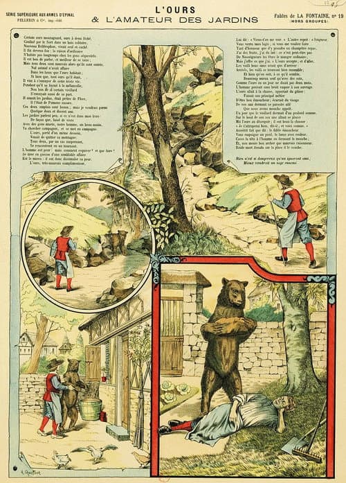 Постер: L'Ours et l'Amateur des jardins