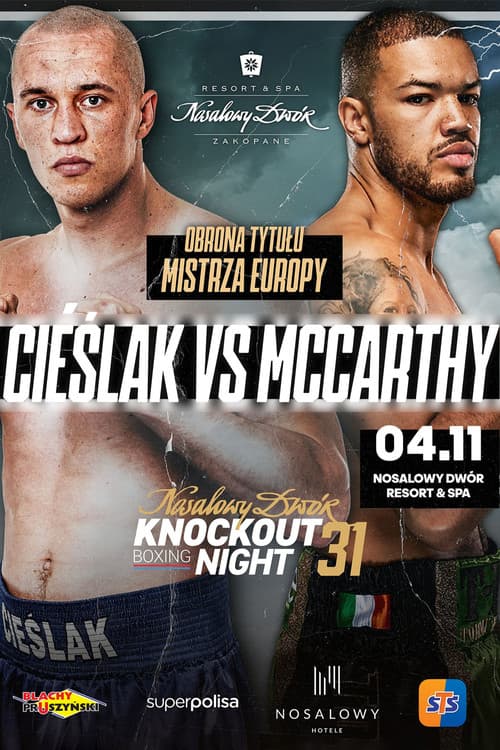 Постер: Michal Cieslak vs. Tommy McCarthy