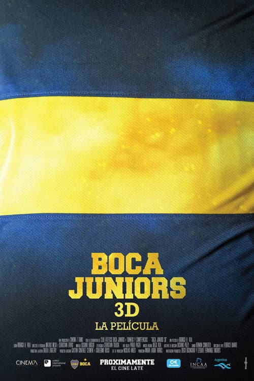 Постер: Boca Juniors 3D, la película