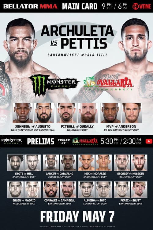 Постер: Bellator 258: Archuleta vs. Pettis