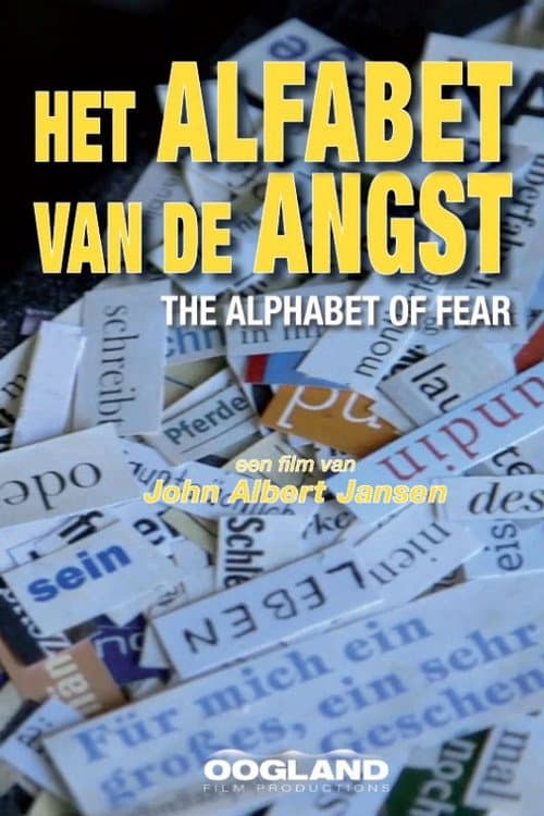Постер: Het alfabet van de angst