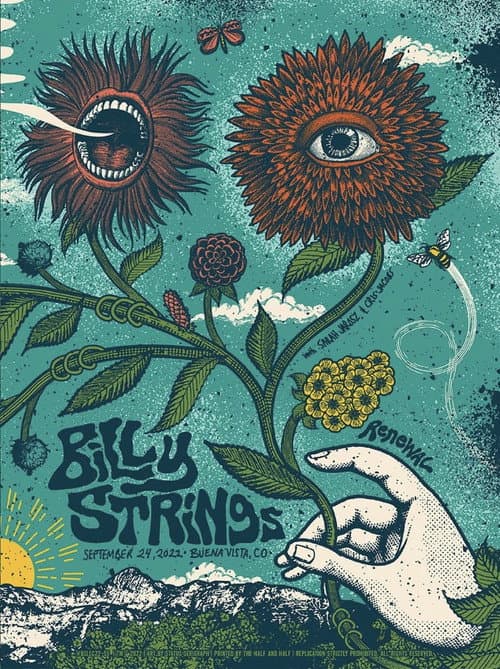 Постер: Billy Strings | 2022.09.24 — Renewal Festival - Buena Vista, CO