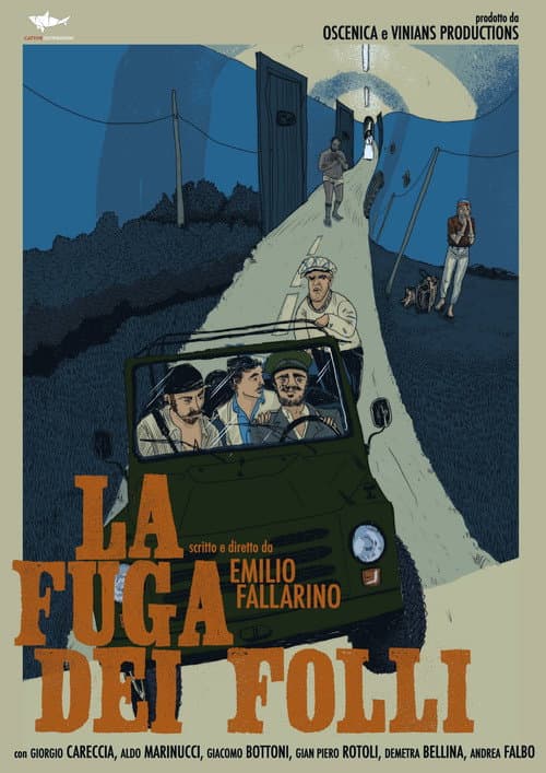 Постер: La fuga dei folli