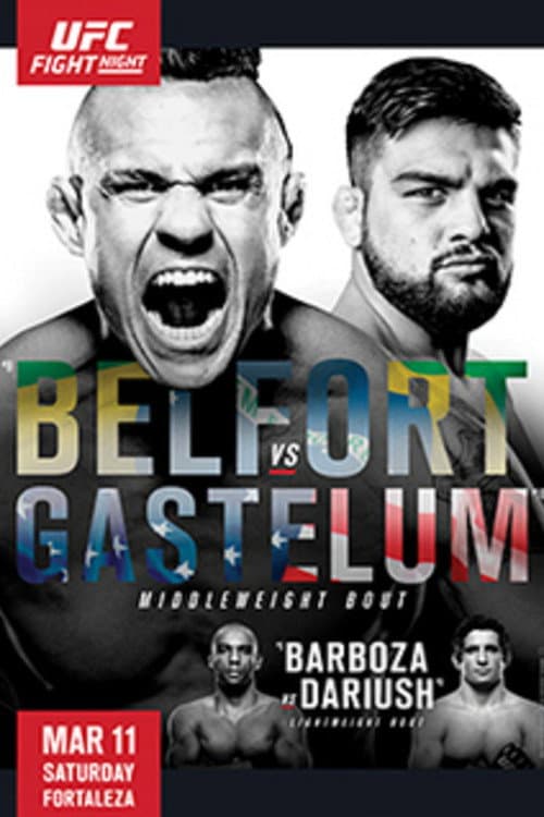 Постер: UFC Fight Night 106: Belfort vs. Gastelum