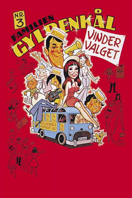 Постер: Familien Gyldenkål vinder valget