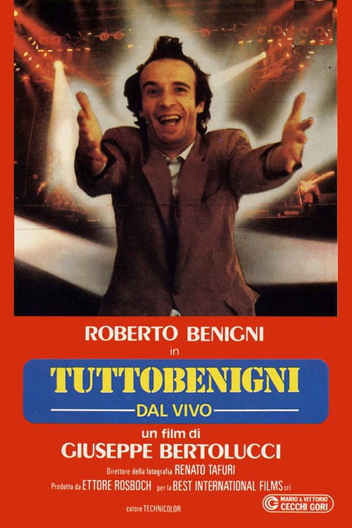 Постер: Roberto Benigni: TuttoBenigni