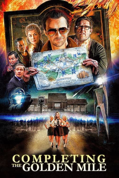 Постер: Completing the Golden Mile: The Making of The World's End