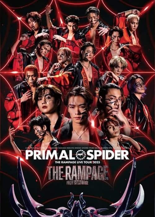 Постер: THE RAMPAGE Live Tour 2025 PRIMAL SPIDER