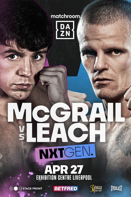 Постер: Peter McGrail vs. Marc Leach