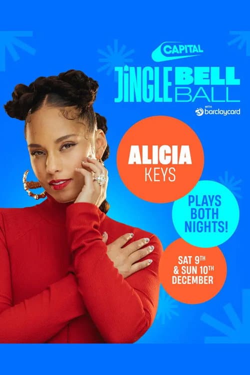 Постер: Alicia Keys - Live at Capital's Jingle Bell Ball 2023, Night Two