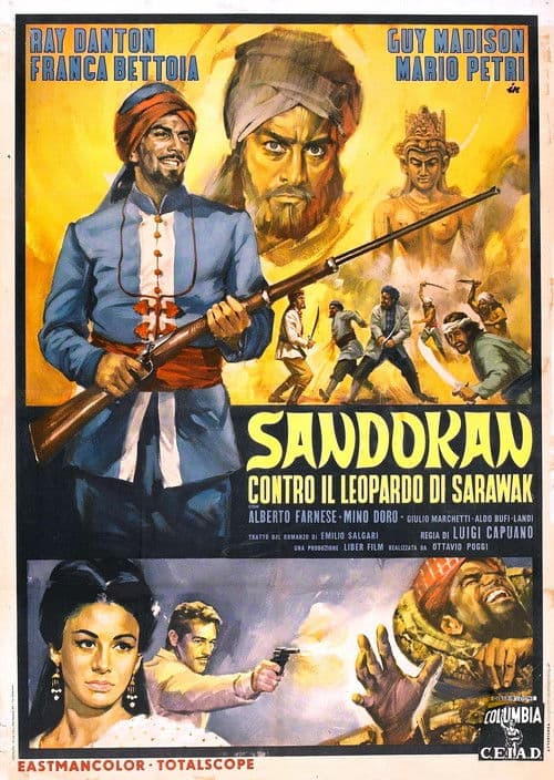 Постер: Sandokan contro il leopardo di Sarawak