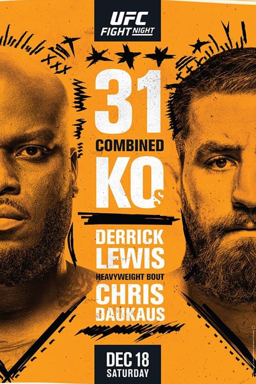 Постер: UFC Fight Night 199: Lewis vs. Daukaus