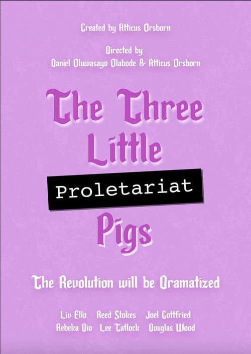 Постер: The Three Little (Proletariat) Pigs