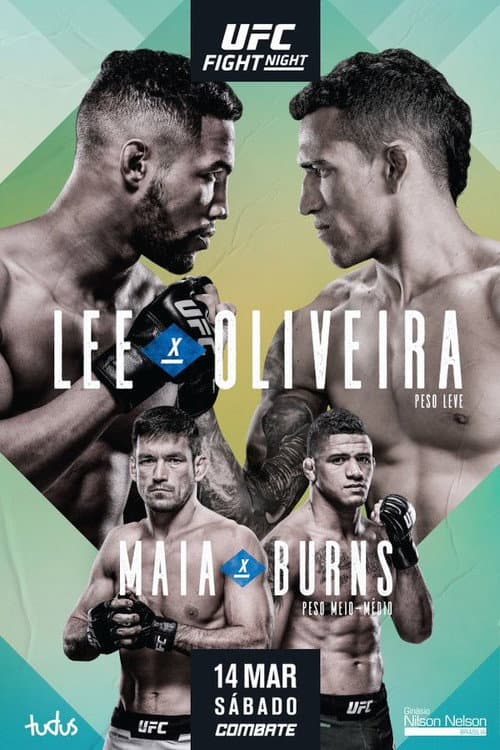 Постер: UFC Fight Night 170: Lee vs. Oliveira