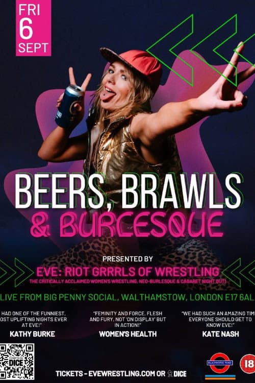 Постер: EVE 126: Beers, Brawls & Burlesque