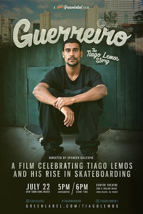 Постер: Guerreiro: The Tiago Lemos Story