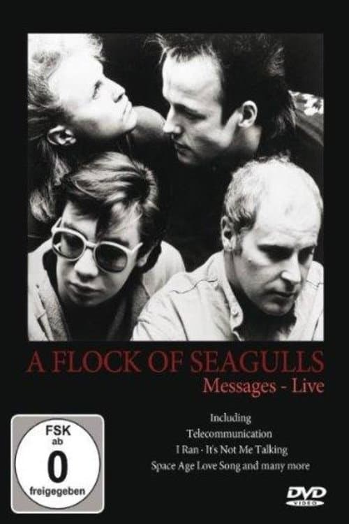 Постер: A Flock of Seagulls Messages Live 1983