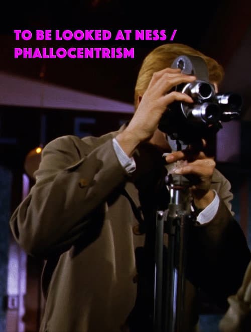 Постер: To-be-looked-at-ness / Phallocentrism