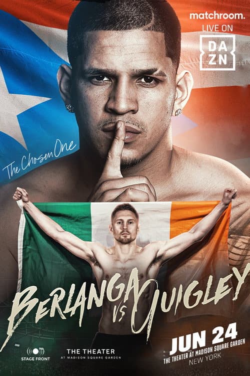 Постер: Edgar Berlanga vs. Jason Quigley