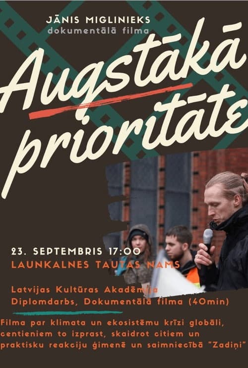 Постер: Augstākā prioritāte