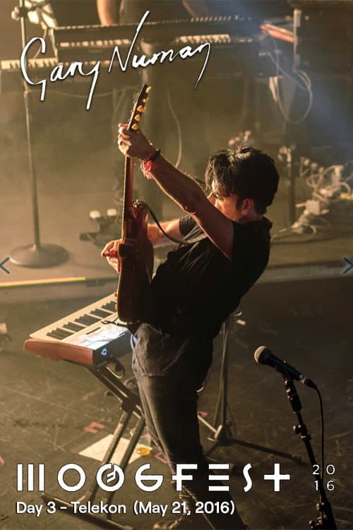 Постер: Gary Numan: Moogfest 2016, Day 3 - Telekon