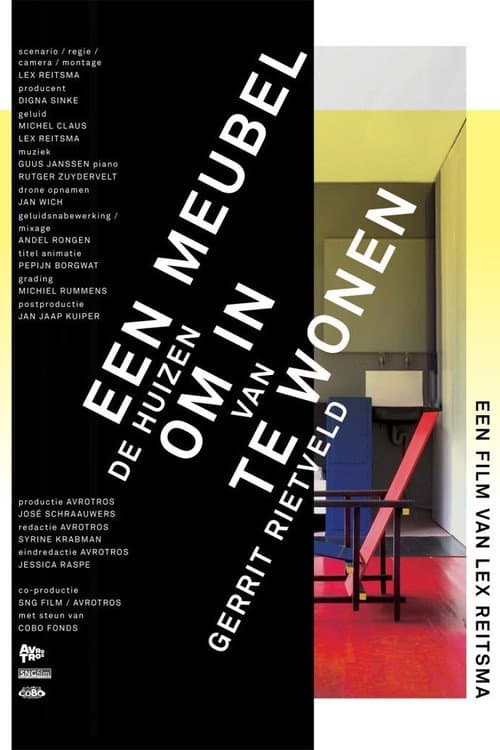 Постер: Rietveldhuizen: Een Meubel om in Te Wonen