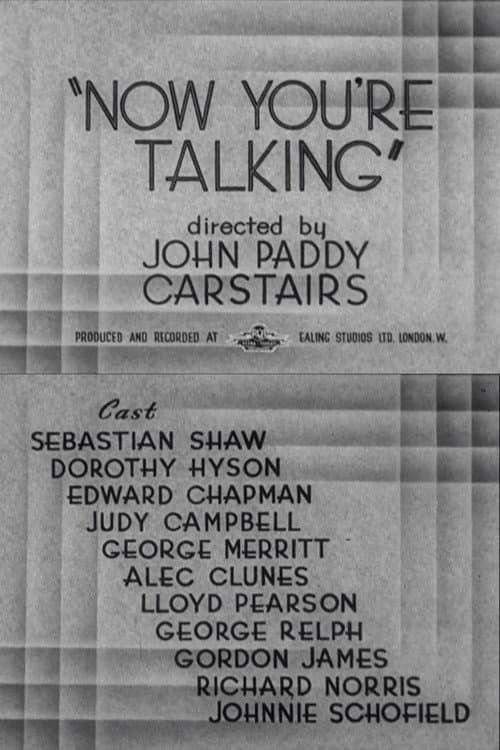 Постер: Now You're Talking
