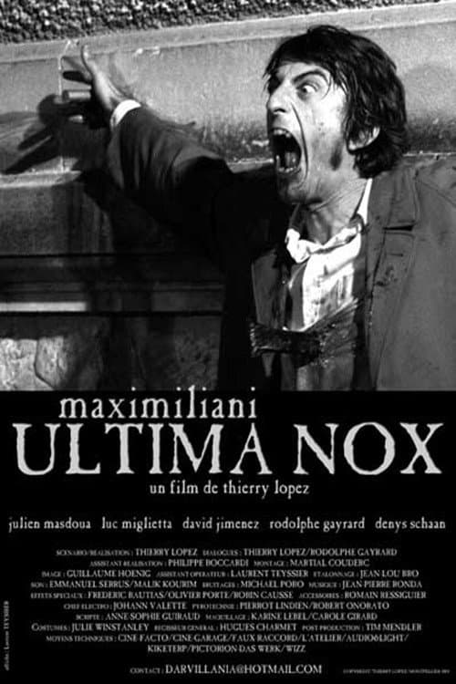 Постер: Maximiliani Ultima Nox