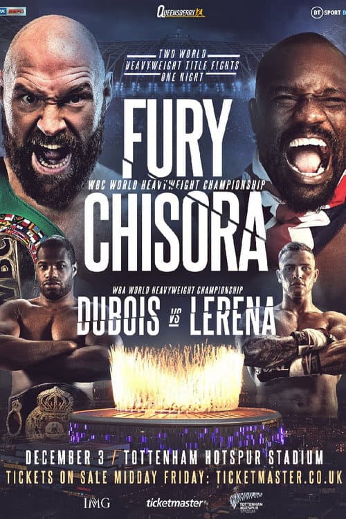 Постер: Tyson Fury vs. Derek Chisora III