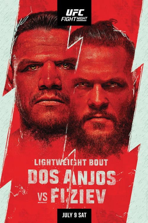 Постер: UFC on ESPN 39: dos Anjos vs. Fiziev