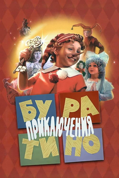 Постер: Приключения Буратино