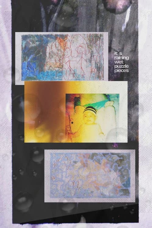 Постер: it's raining wet puzzle pieces