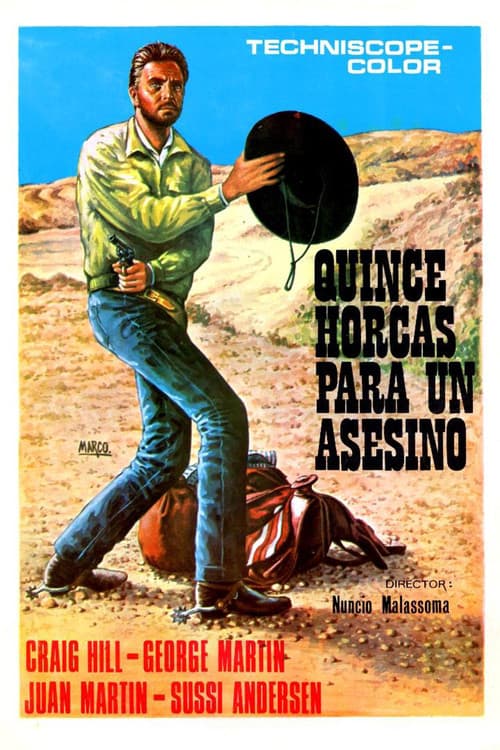 Постер: Quindici forche per un assassino
