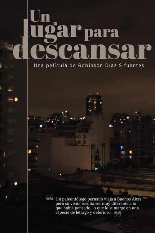 Постер: Un lugar para descansar
