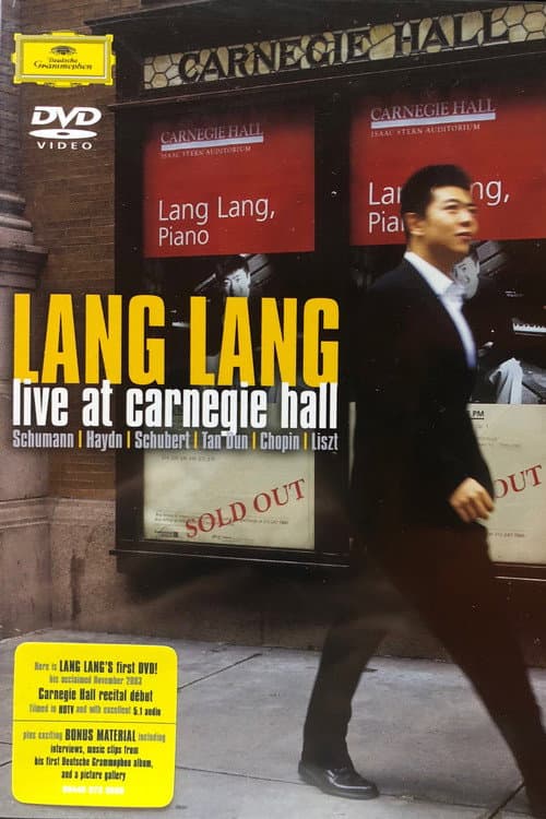 Постер: Lang Lang - live at the Carnegie Hall