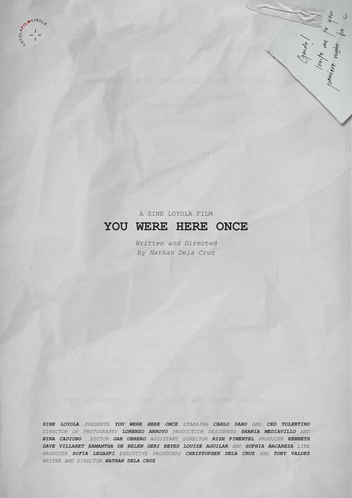 Постер: You Were Here Once