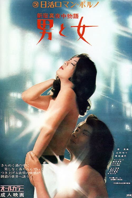 Постер: 新宿真夜中物語 男と女