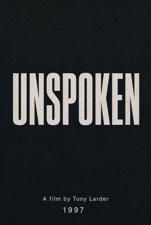 Постер: Unspoken