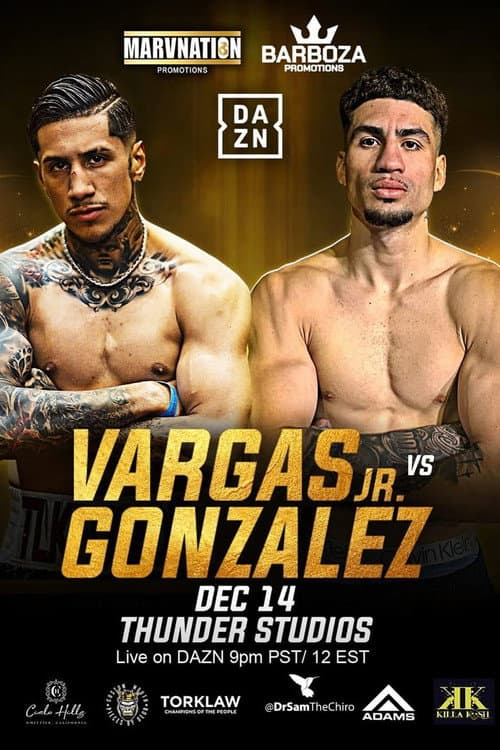 Постер: Fernando Vargas Jr. vs. Jesus Gonzalez