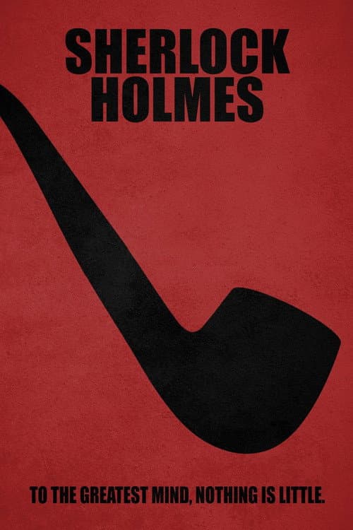 Постер: Sherlock Holmes contra Professor Moriarty