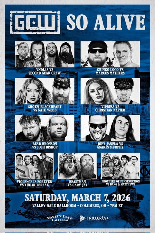 Постер: GCW So Alive 2026