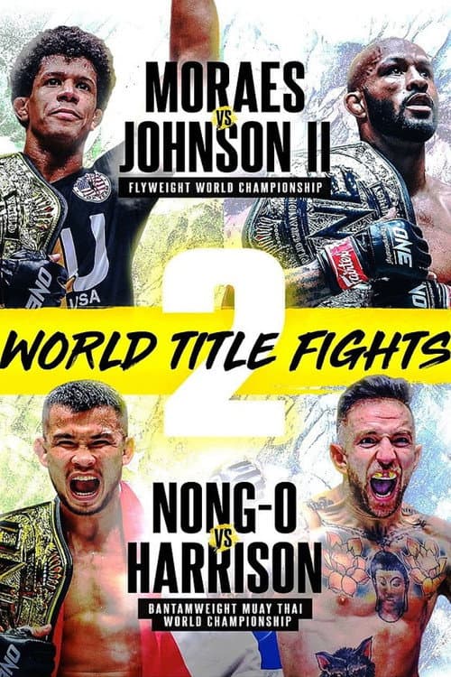 Постер: ONE on Prime Video 1: Moraes vs. Johnson II