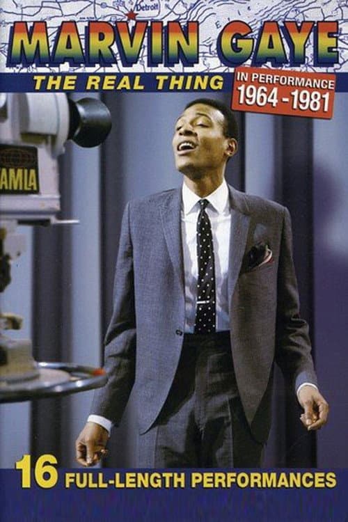 Постер: Marvin Gaye: The Real Thing - In Performance 1964-1981