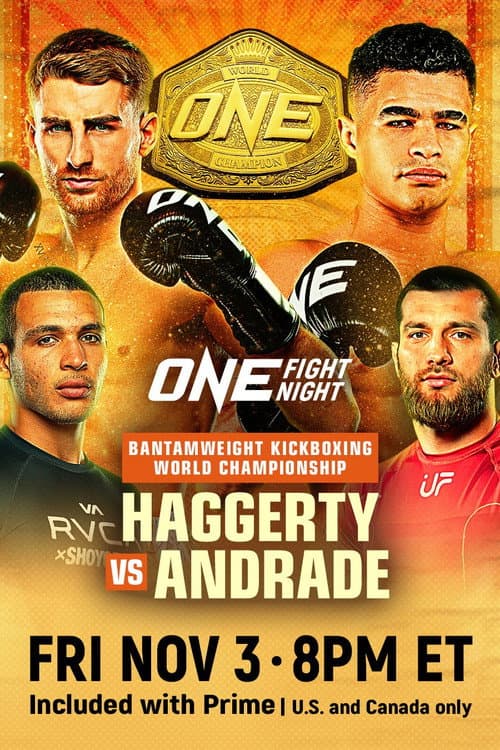 Постер: ONE Fight Night 16: Haggerty vs. Andrade