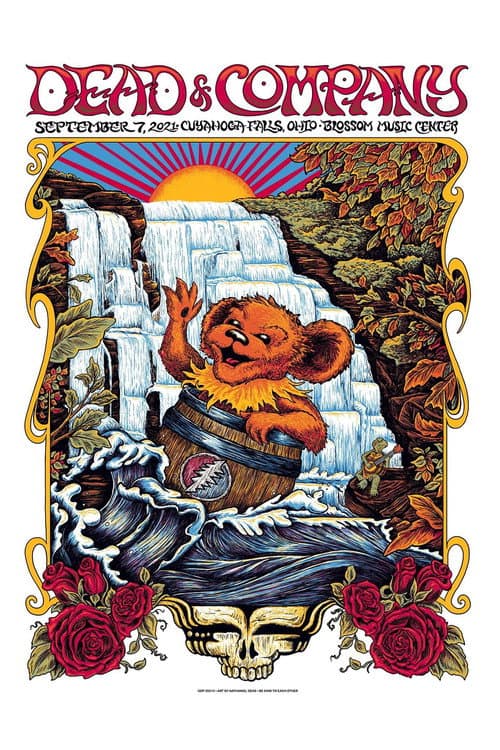 Постер: Dead & Company: 2021-09-07 Blossom Music Center, Cuyahoga Falls, OH