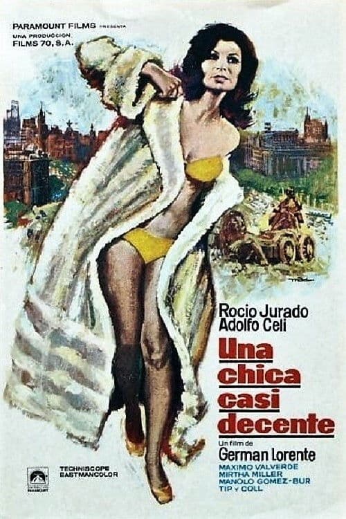 Постер: Una chica casi decente